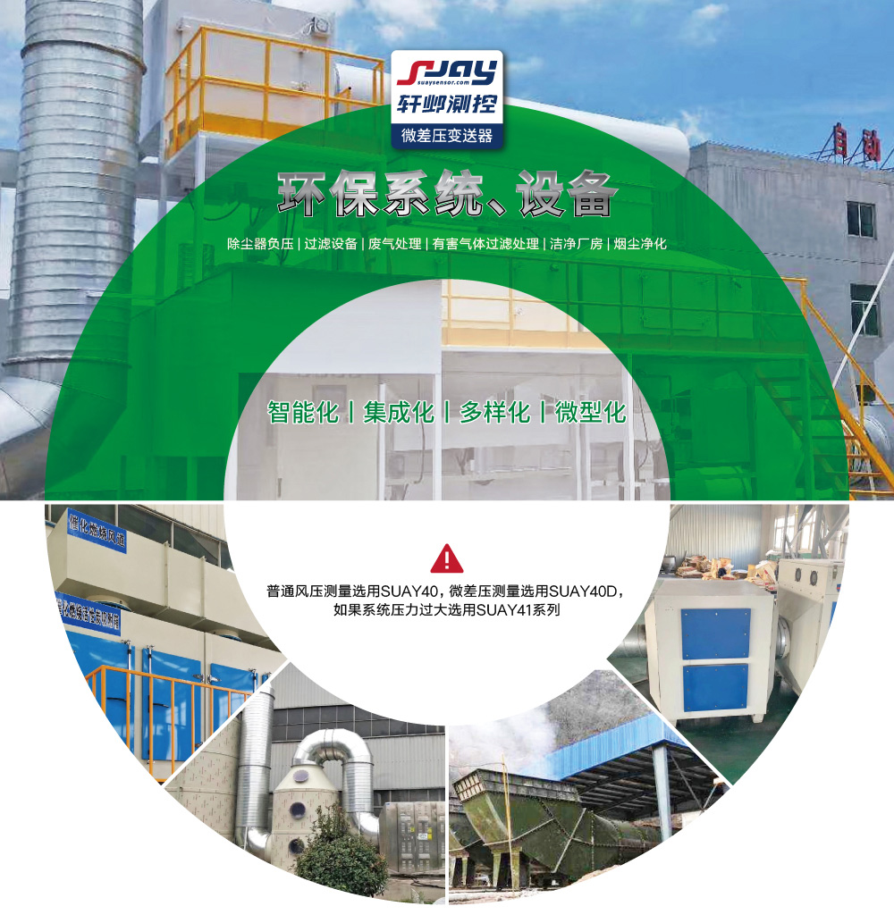 環(huán)保系統(tǒng)、設(shè)備（除塵器負(fù)壓，過濾設(shè)備、廢氣處理等）